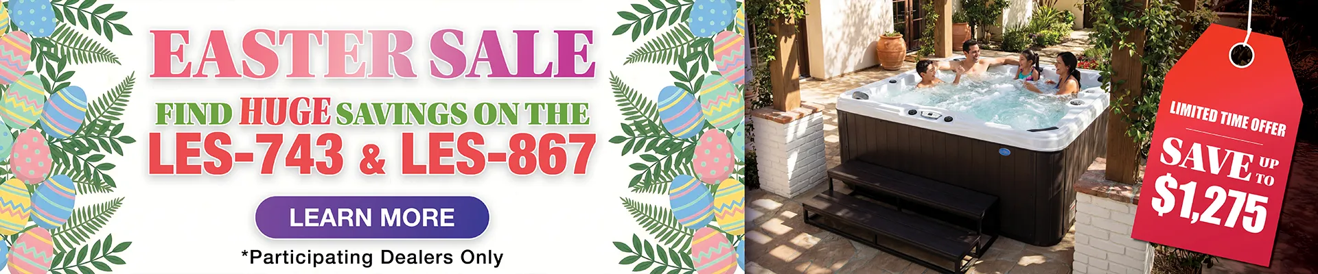 Calspas hot tub being used in a family setting - Oaklawn