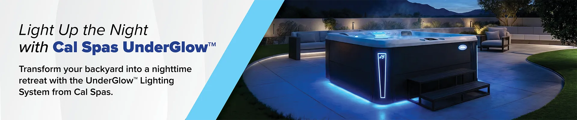 Calspas hot tub being used in a family setting - Oaklawn